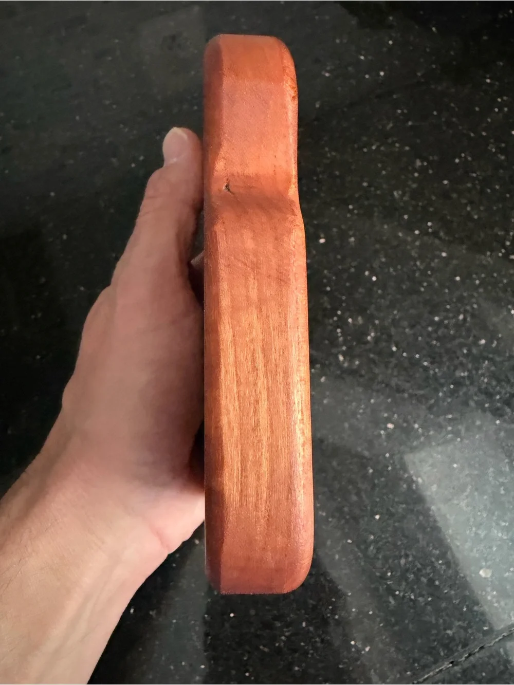 Wooden Slice of Bread Solid Mini Cutting Board